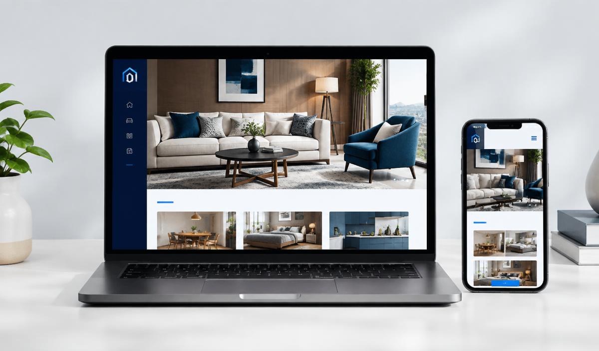 Oakline Living concept design — demonstration, not client work
