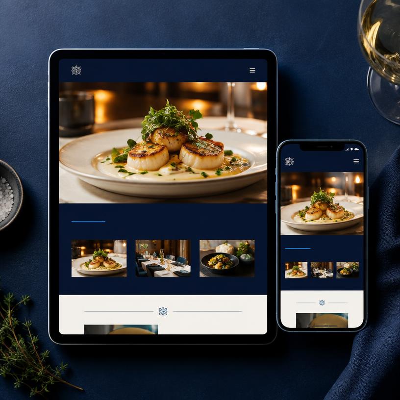 Aster Dining concept design — demonstration, not client work